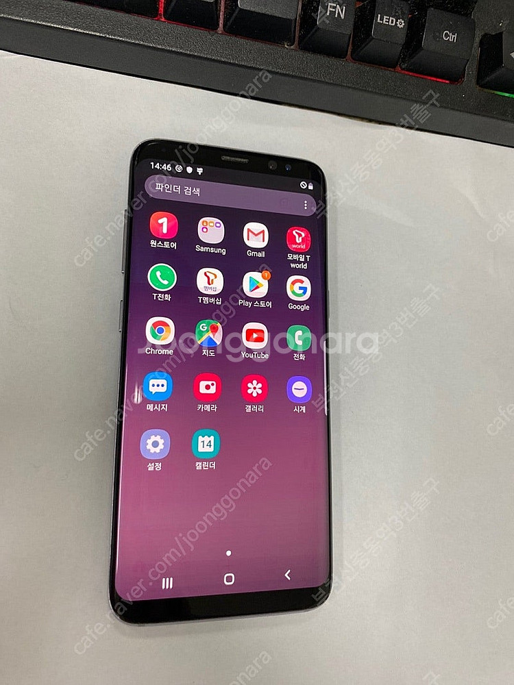 028208 SK 갤럭시S8 오키드 외관깨끗 64GB ...--1