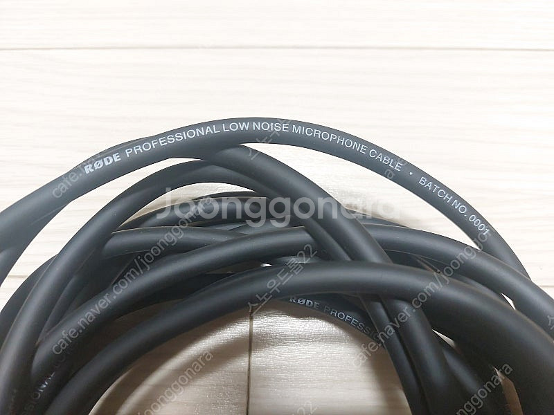 로데 마이크 케이블 6M (XLR - XLR)--1