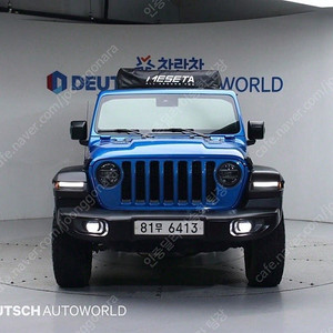 50,956 km 21년식 지프 글래디에이터 중고 지프 중고차 3.6 루비콘 4WD 중고차 리스 가능 차량 파란색