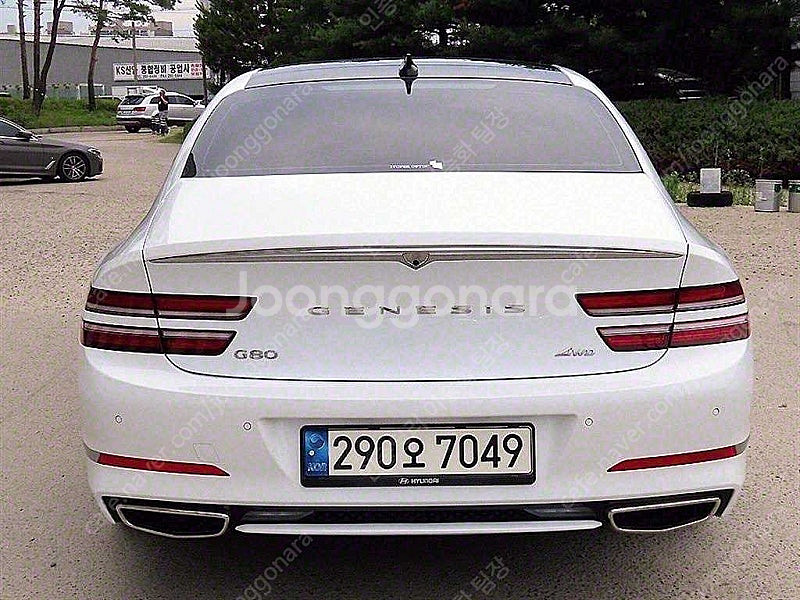 44,552 km 2021년식 제네시스 G80 중고 제...--9