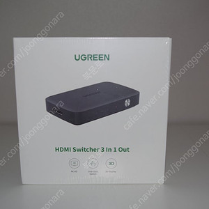 UGREEN 유그린 HDMI 분배기 (3 In 1 Out) 미개봉 KVM