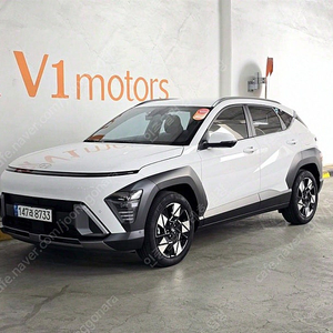 현대 코나 중고 디올뉴 코나 중고자동차 흰색 2023년식 9,450km 1.6 HEV 터보 인스퍼레이션 수원중고차