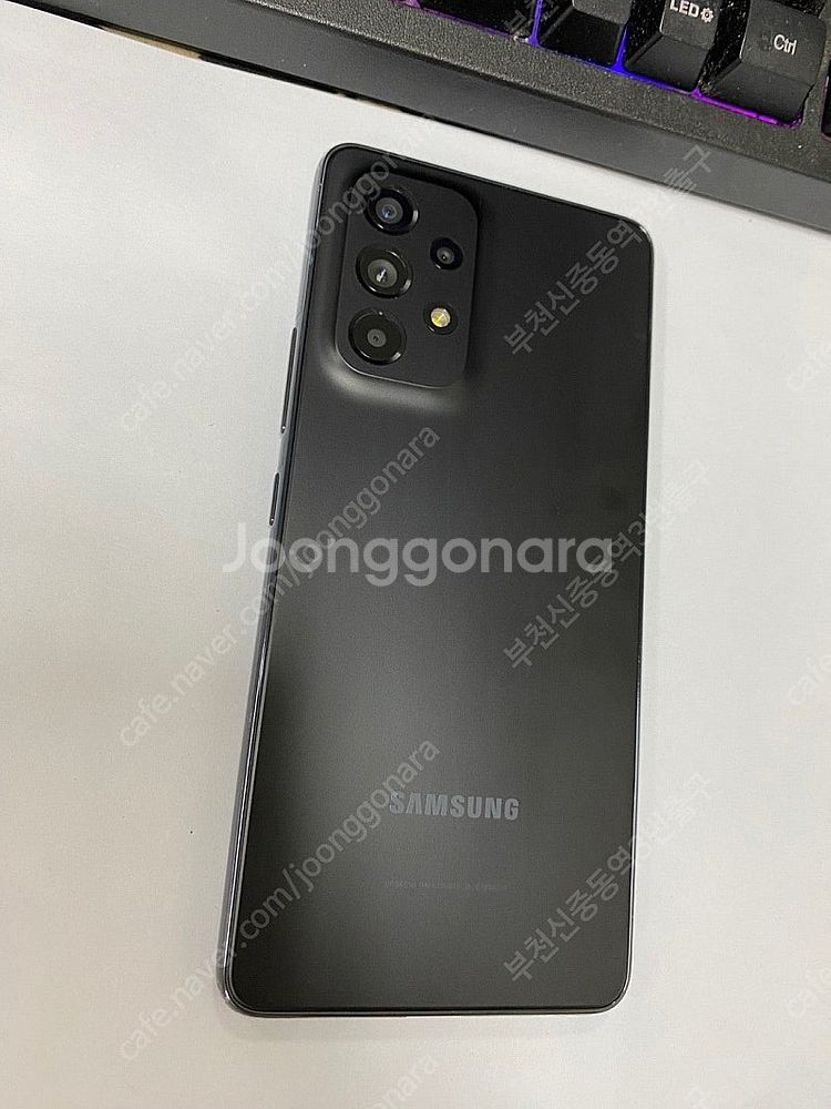 204349 KT 갤럭시A53 블랙 AA급 128GB ...--0