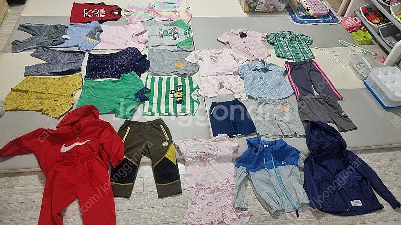 남아 여아 여름옷 상하복 셔츠 바람막이(100~110)...--4