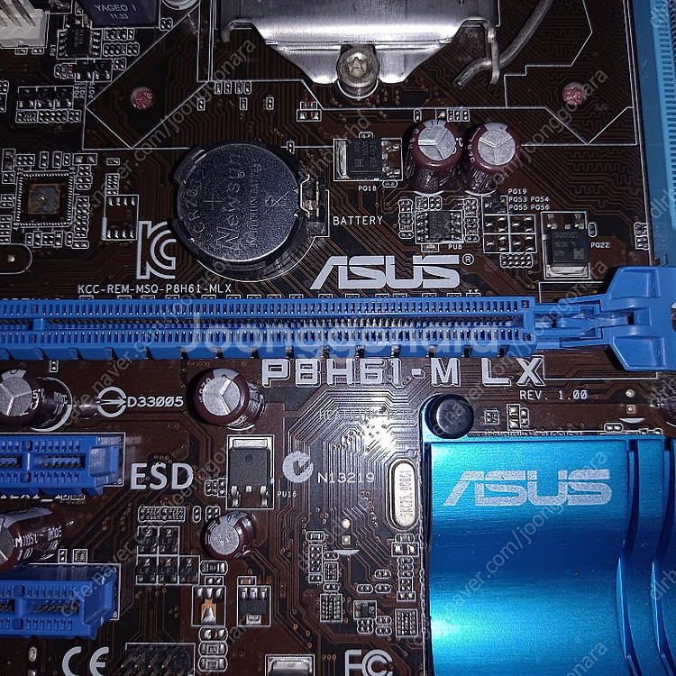 asus p8h61-m lx 보드 + i3-2100 c...--2