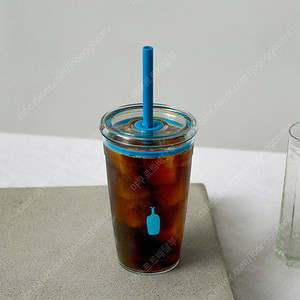 블루보틀 클리어 콜드 텀블러 16oz
