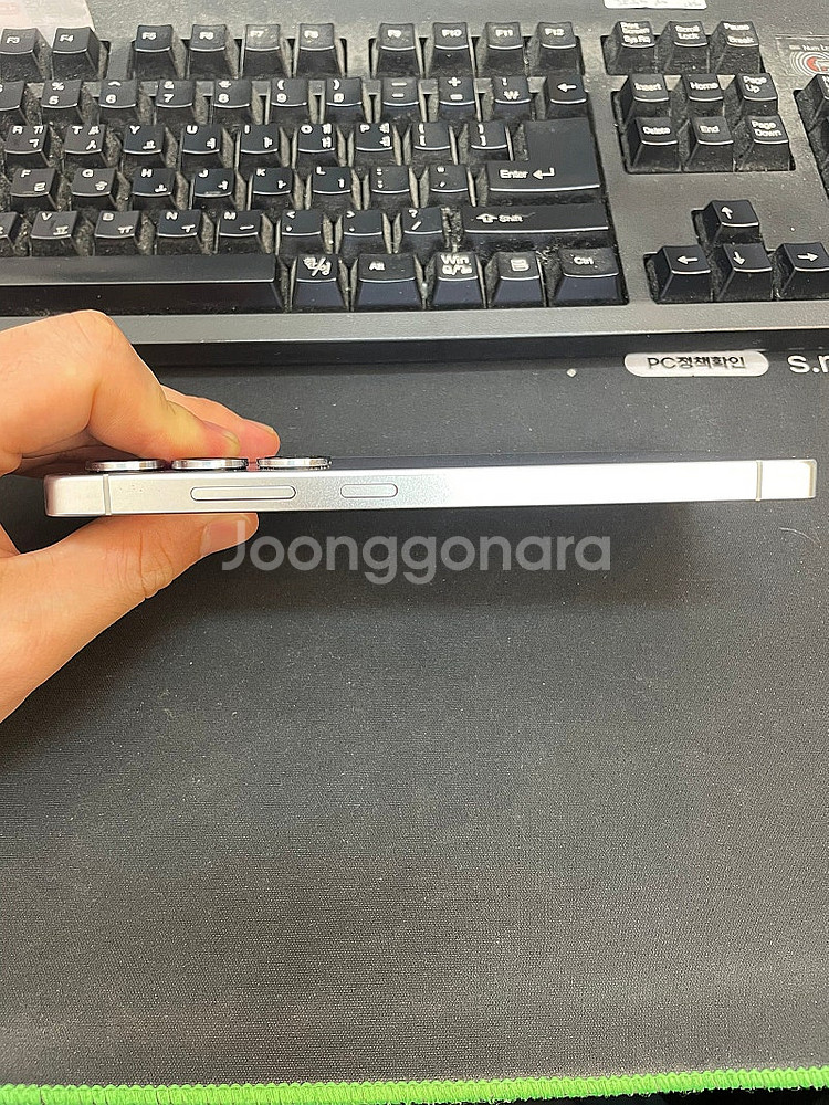 갤럭시S25울트라 블루 256GB 무잔상 상태좋은 중고...--4