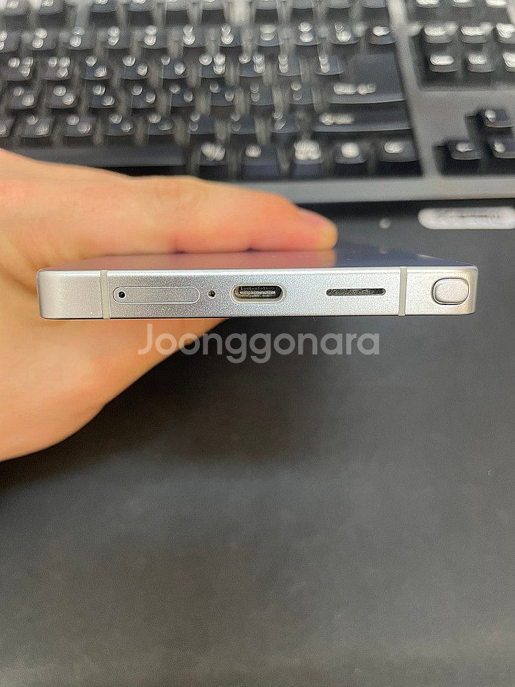 갤럭시S25울트라 블루 256GB 무잔상 상태좋은 중고...--5