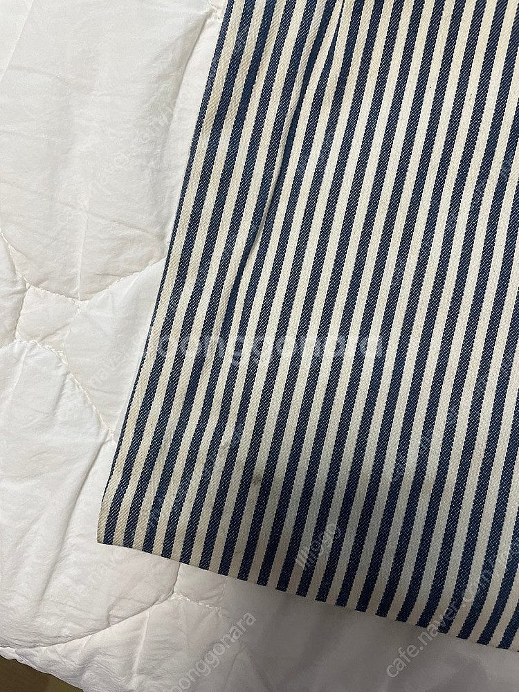 캉골 에코백 (스트라이프 블루)--3