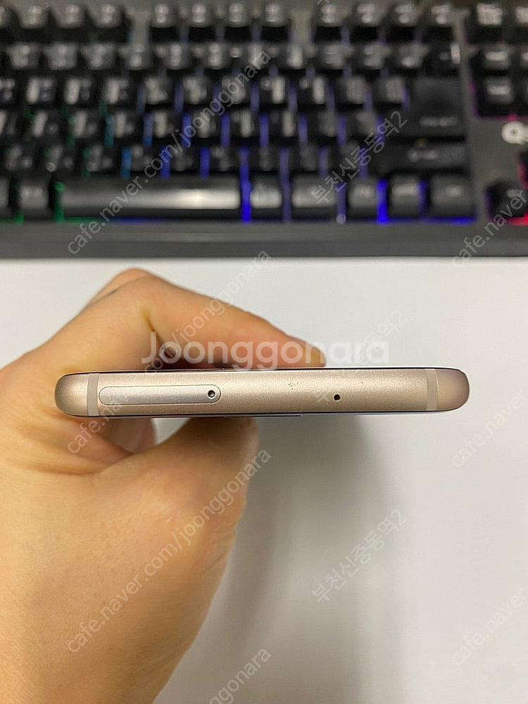 192747 갤럭시S7엣지 블루 외관깨끗합니다 32GB...--4