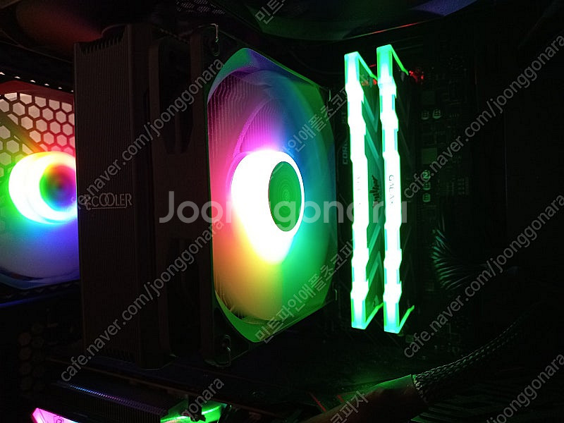 라이젠 3600+갤럭시 hof ddr4 3600 8x2--6
