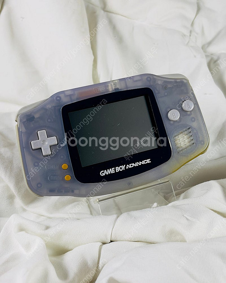 닌텐도 GBA 게임보이 어드밴스 밀키 블루 부품용--0
