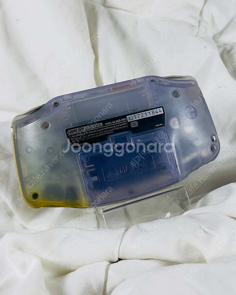 닌텐도 GBA 게임보이 어드밴스 밀키 블루 부품용--1