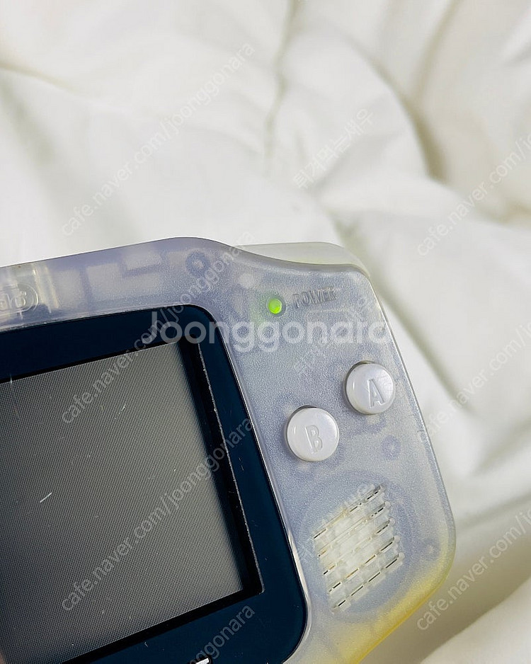닌텐도 GBA 게임보이 어드밴스 밀키 블루 부품용--2