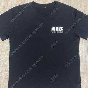 니케 럭키드로우 티셔츠 블랙 2XL