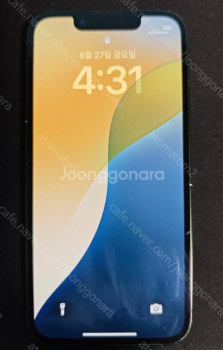 아이폰13 미니 128GB 그린컬러_25만원 경복궁역 ...--2