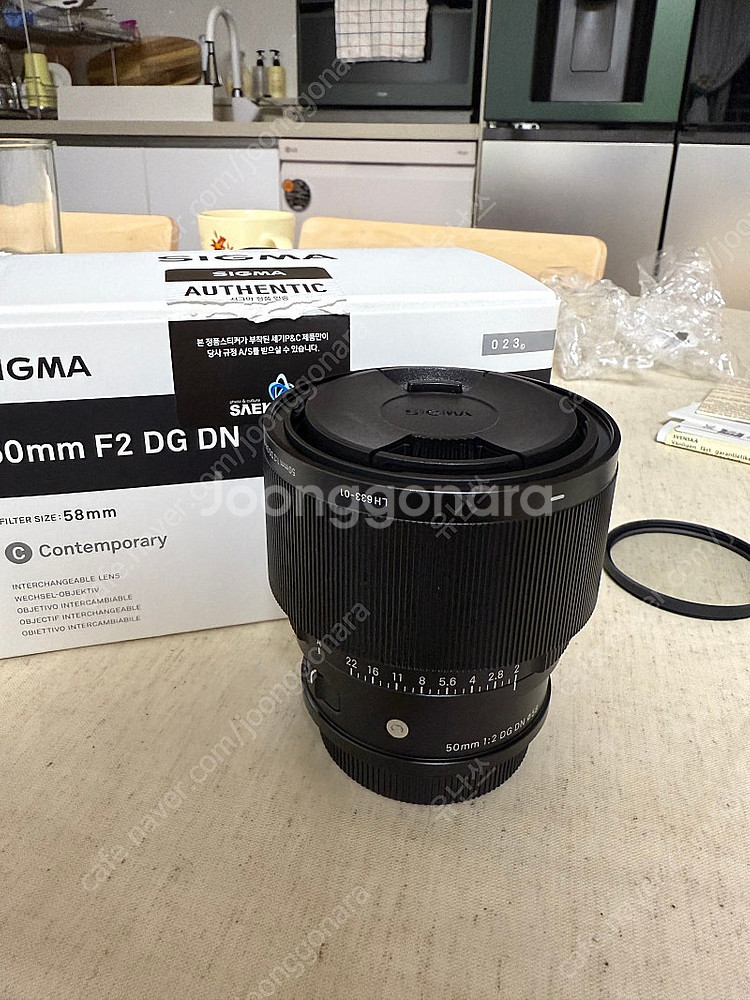 시그마c sigma C 50mm f2 dg dn 팝니다...--0
