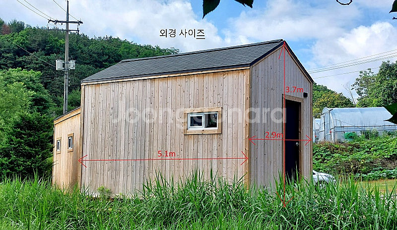 농막 , 농촌 체류형 쉼터 이동식 목조주택 매매 전환 ...--8