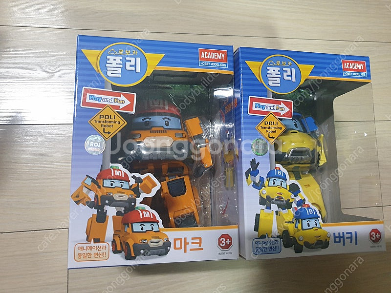 ((미개봉))로보카폴리 변신로봇 4인치 산악구조대 2종--0