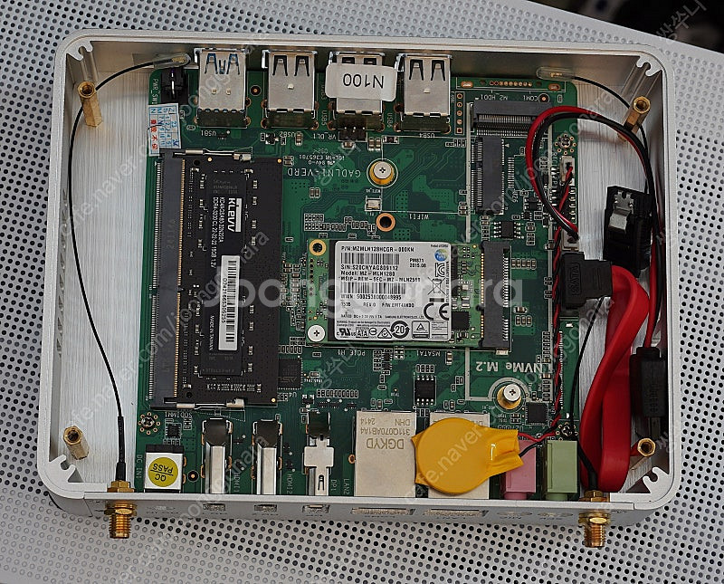 팬리스 n100 미니PC, 16g ram, 128 m....--0