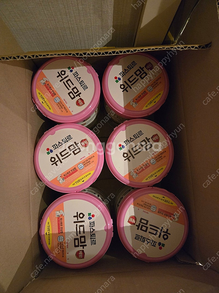 파스퇴르 위드맘 제왕 100일 4캔--0