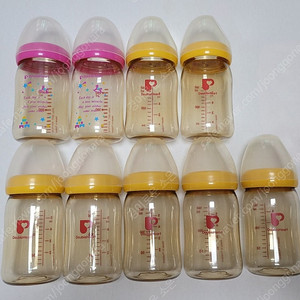 (노꼭지) 더블하트 젖병 160ml 9개 일괄 / 택배비포함