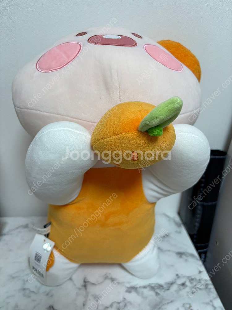 (새제품) 어피치 귤 바디필로우인형--3