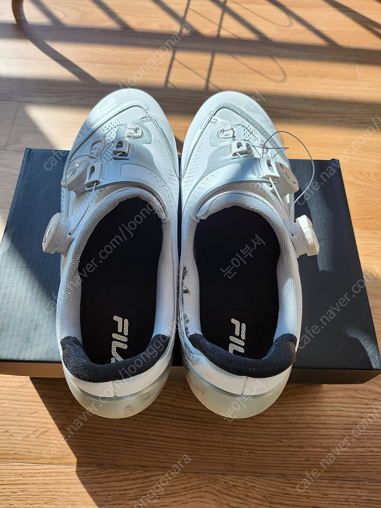 자전거 폥폐달신발 휠라 클라우드R2(실버/화이트) 이미지