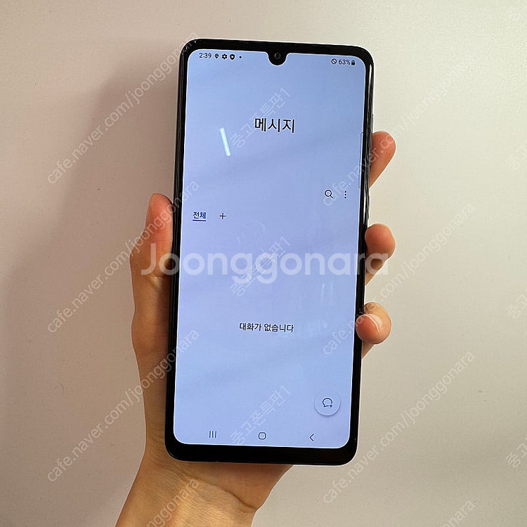 03001(울산중고폰) 갤럭시A33 블랙 128GB 판...--2