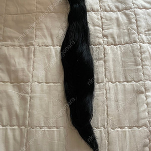 유팁 붙임머리 블랙색상 16인치 200가닥