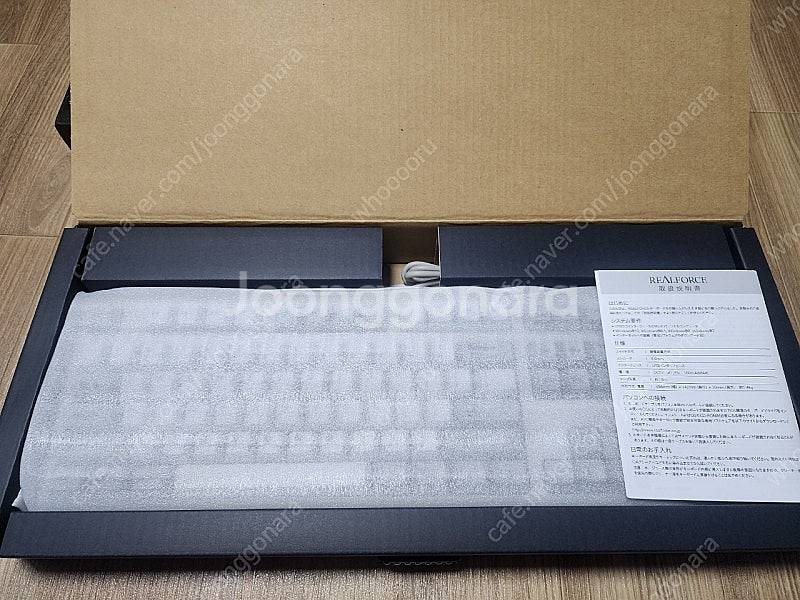 리얼포스 무접점 R2 풀배열 레트로 감성--1