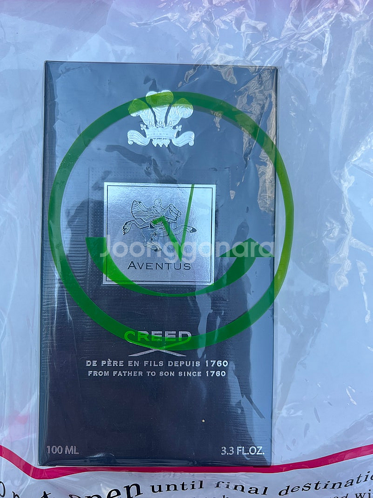 크리드 어벤투스 EDP 100ml 새상품--0