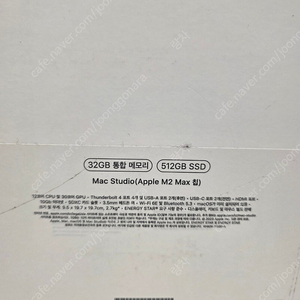 2023년 맥 스튜디오 M2 MAX 12코어/ GPU 30코어/ 32GB/ 512GB