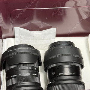 시그마 18-50mm f2.8, 30mm f1.4 캐논 RF마운트 팝니다
