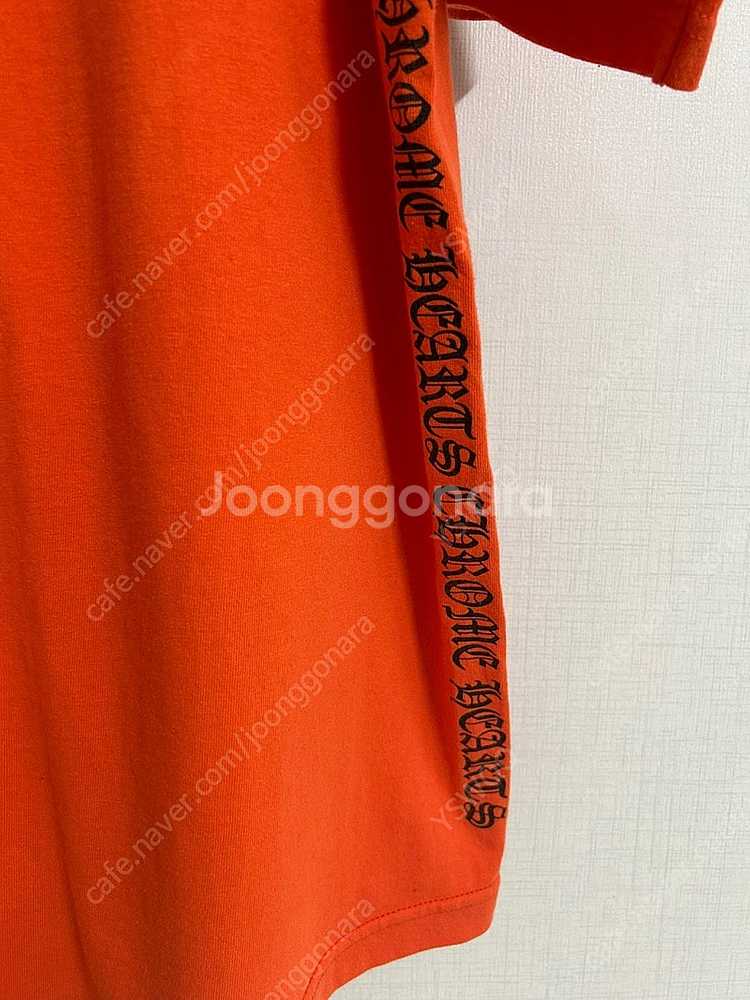 크롬하츠 NYC 넥로고 빈티지 티셔츠--4