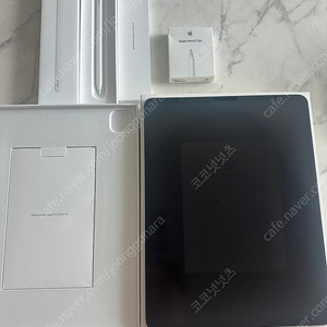 아이패드 프로 6세대 12.9 M2 128g wifi + 애플펜슬 2세대 팝니다.