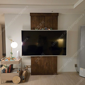 삼성 더프레임 75인치 TV KQ75LST 화이트 +베이지 베젤