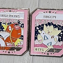 포켓몬스터 핀뱃지 6종