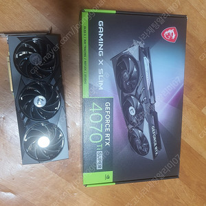 MSI RTX4070Ti SUPER GAMING X SLIM