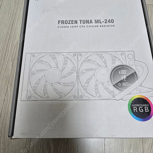 마이크로닉스 ML240 프로즌튜나 ARGB (BLACK) 수냉쿨러 판매