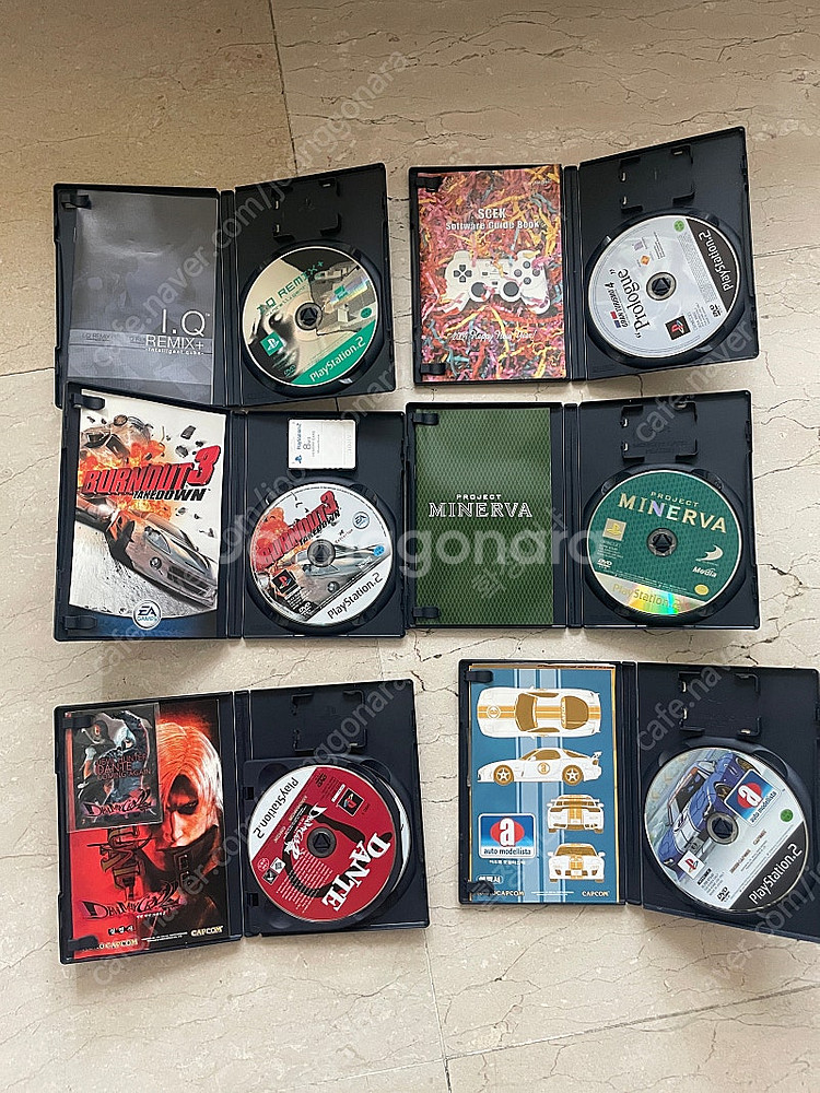 플레이스테이션2 (SCPH-55005) 게임 CD포함--4
