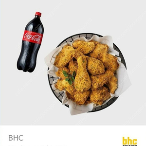 BHC 치킨 뿌링클+콜라1.25L 팝니다!