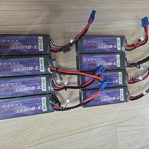 2셀 8000mah 8개 판매합니다.