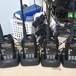 알린코 업무용 무전기 dj-crx5 6대 중고판매(일본산) 낱개로구매가능
