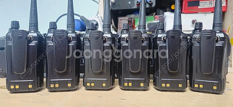 알린코 업무용 무전기 dj-crx5 6대 중고판매(일본...--3