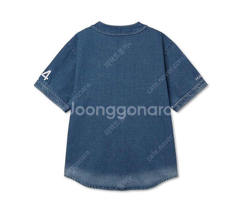 [XL]SSG랜더스 x 무신사 베이스볼 데님 저지 유니...--1