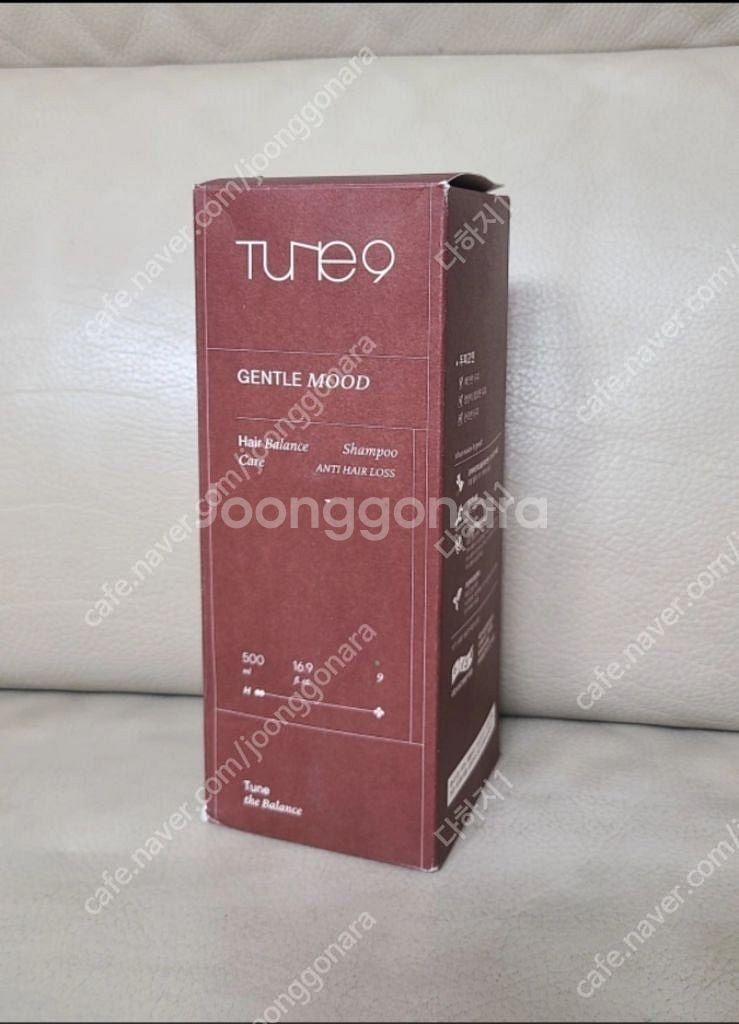 튠나인 젠틀무드 탈모완화 샴푸 500ml 새상품--1