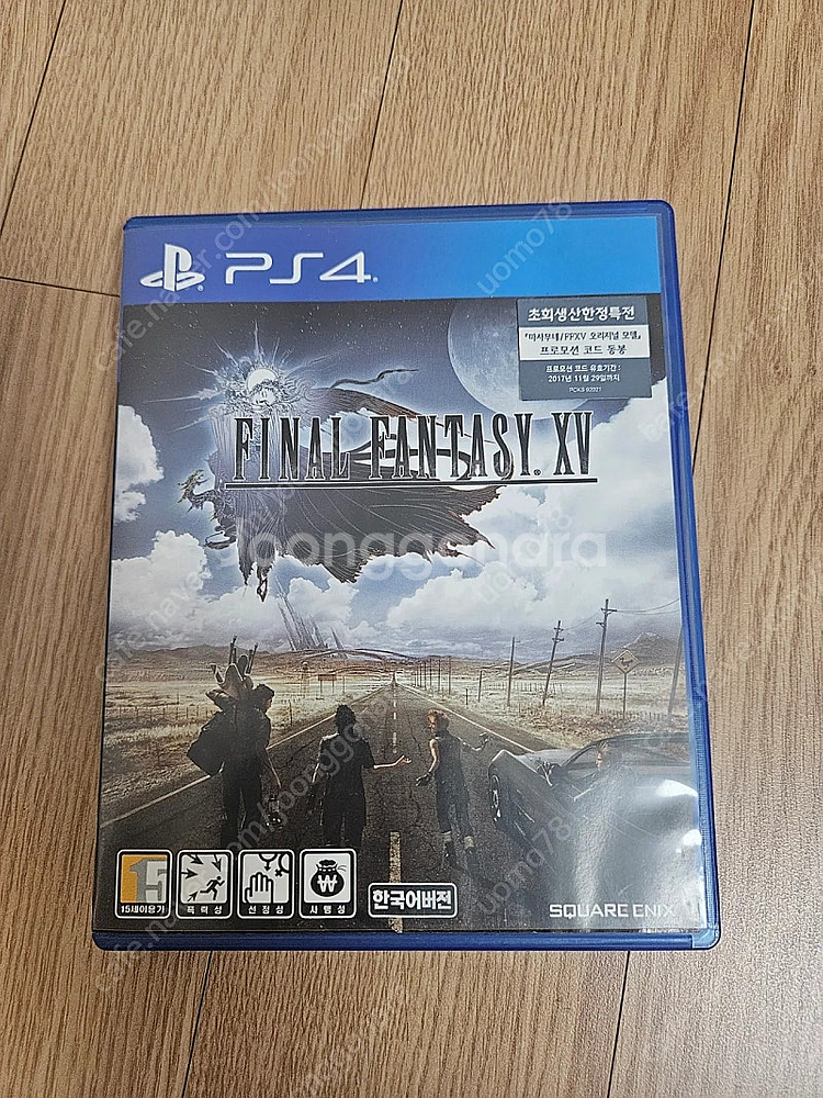 PS4 파이널판타지15 초회판 판매--0