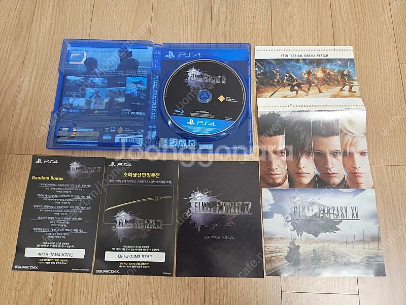 PS4 파이널판타지15 초회판 판매--1