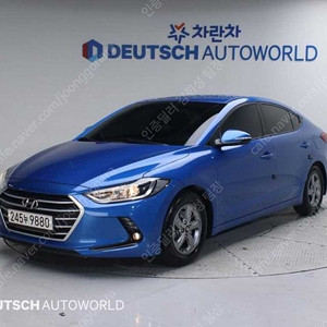 아반테 중고 시세 아반떼 AD 중고 파란색 2018년식 1.6 LPI 스마트(렌터카) 중고자동차